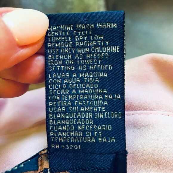 Rag Pink Ruffle Plus Size Blouse - Picture 5 of 6